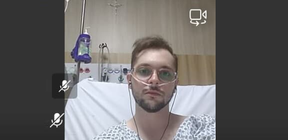 Advogado participa de audiência da cama do hospital após juiz negar adiamento