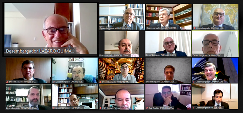 Desembargador federal Lázaro Guimarães se despede do Pleno do TRF5