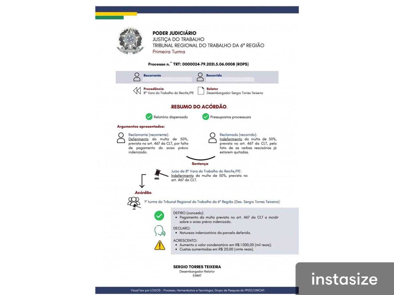 Justiça do Trabalho começa a usar 'visual law' em processos