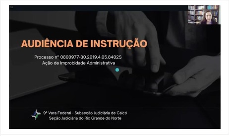 Juíza usa técnica do Visual Law durante audiência no RN