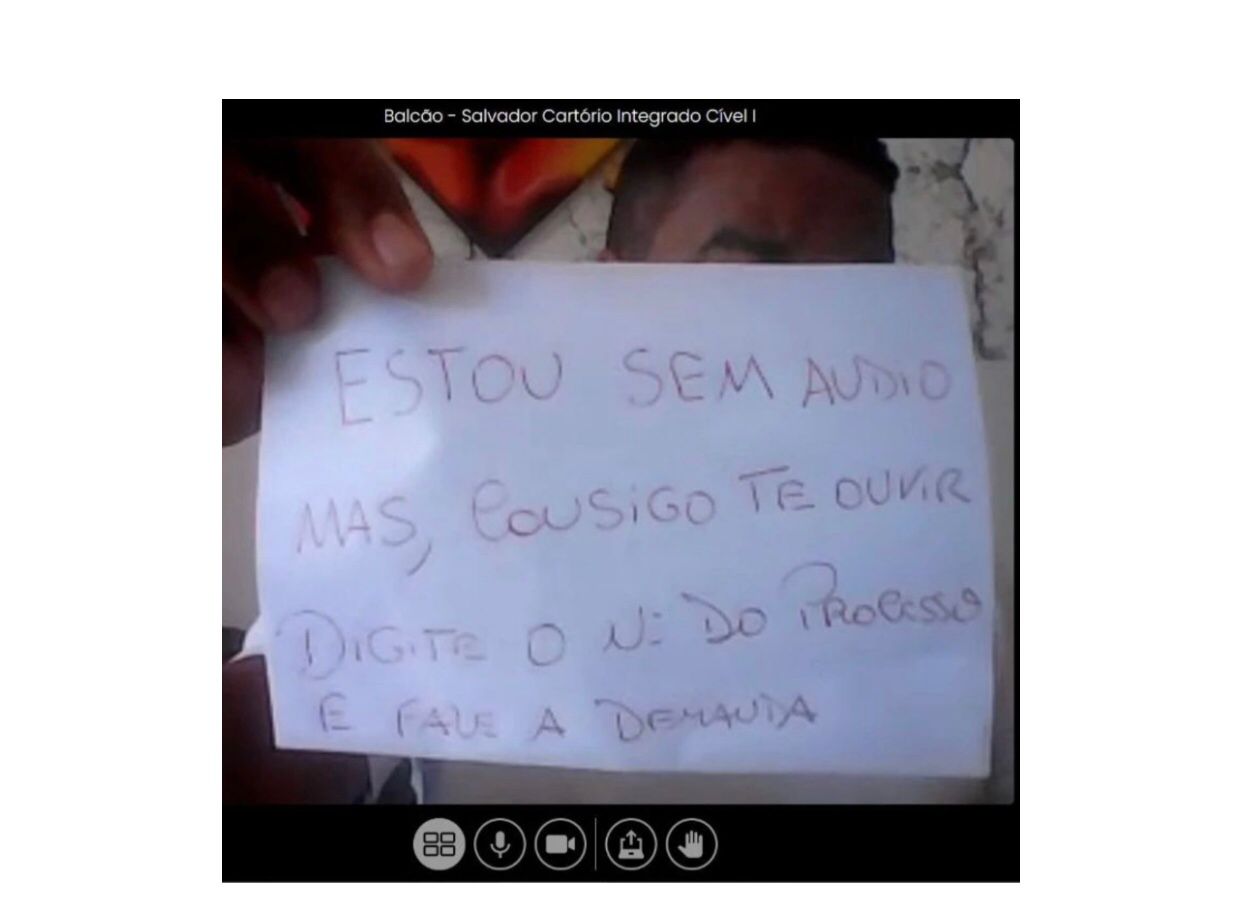 TRISTE REALIDADE: Balcão Virtual funciona de forma precária na Justiça baiana