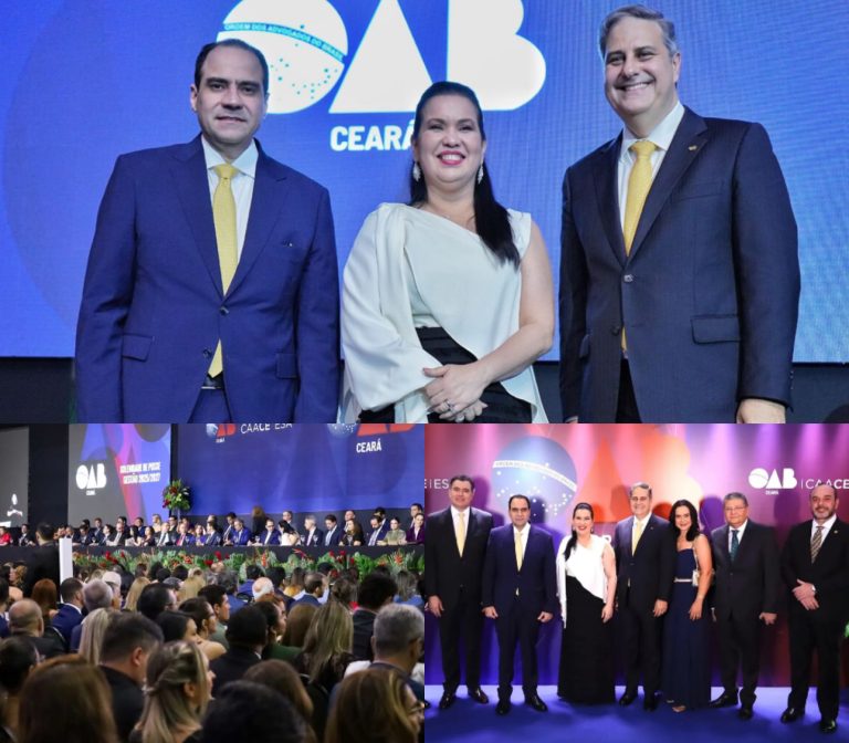 Em noite histórica para advocacia cearense, Christiane Leitão é empossada primeira mulher presidente da OAB-CE