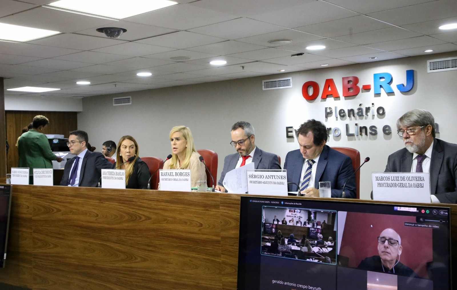 Conselho da OAB-RJ aprova votação secreta para listas do quinto constitucional a fim de evitar influência ou pressões