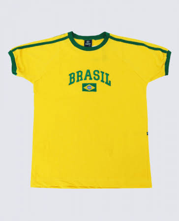 Camiseta com brasão nas cores do Brasil e nome ‘Brasil’ não infringe marca da CBF