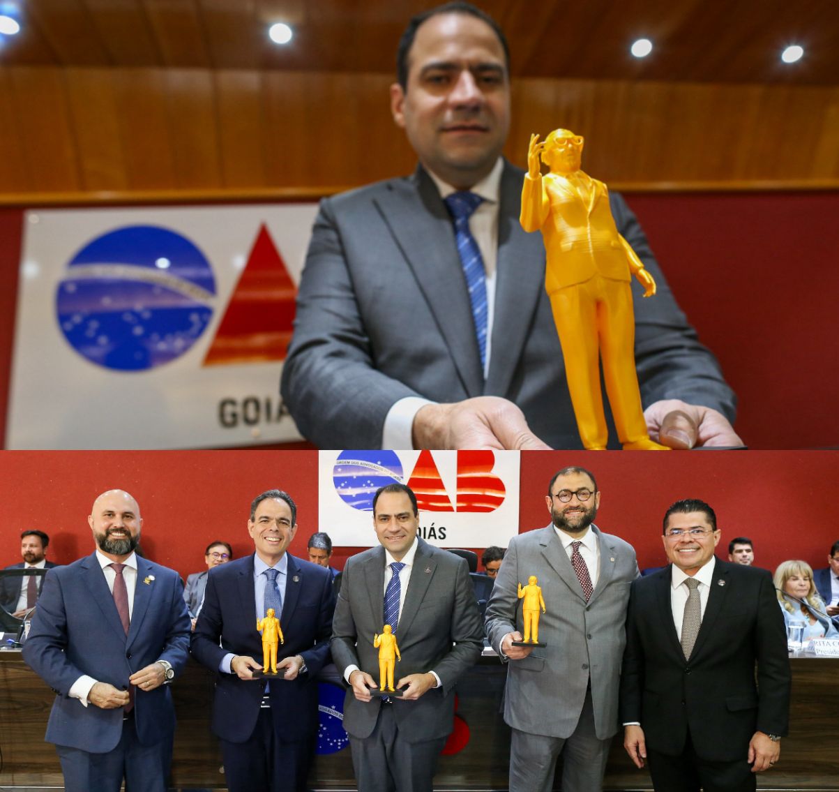 Presidente nacional da OAB é agraciado com Troféu Alberto Simonetti Filho por relevante contribuição à advocacia