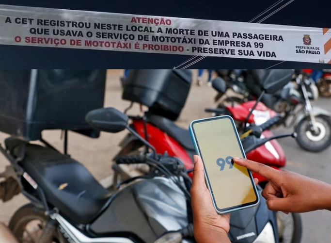 Justiça de SP suspende serviços de mototáxi por aplicativo após acidente fatal