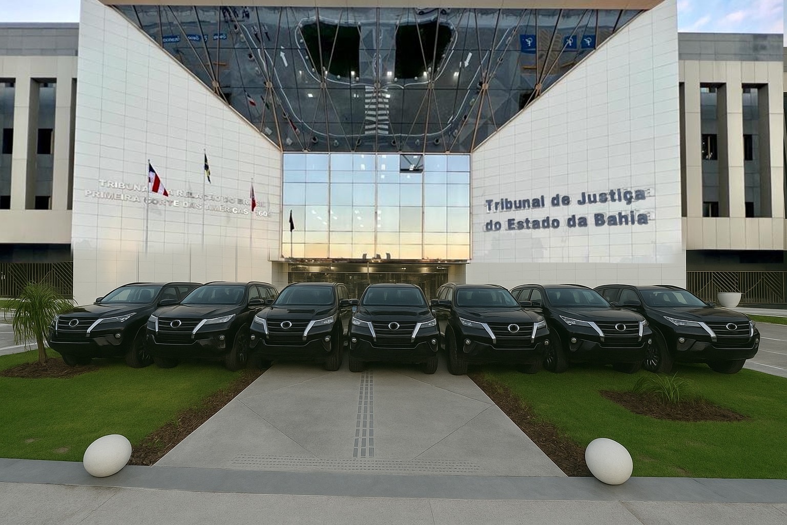 ‘Transporte seguro’: TJ-BA vai comprar 7 SUVs blindados de luxo por R$ 3,6 milhões para segurança de juízes