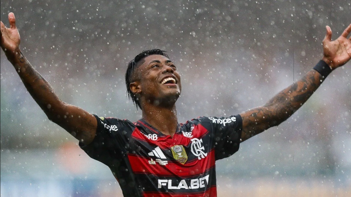 STJ nega anulação de investigação contra jogador de futebol do Flamengo, o atacante Bruno Henrique
