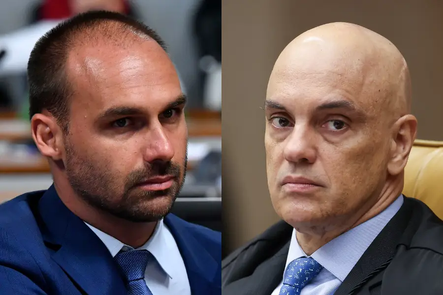Moraes prorroga por 60 dias inquérito que investiga Eduardo Bolsonaro