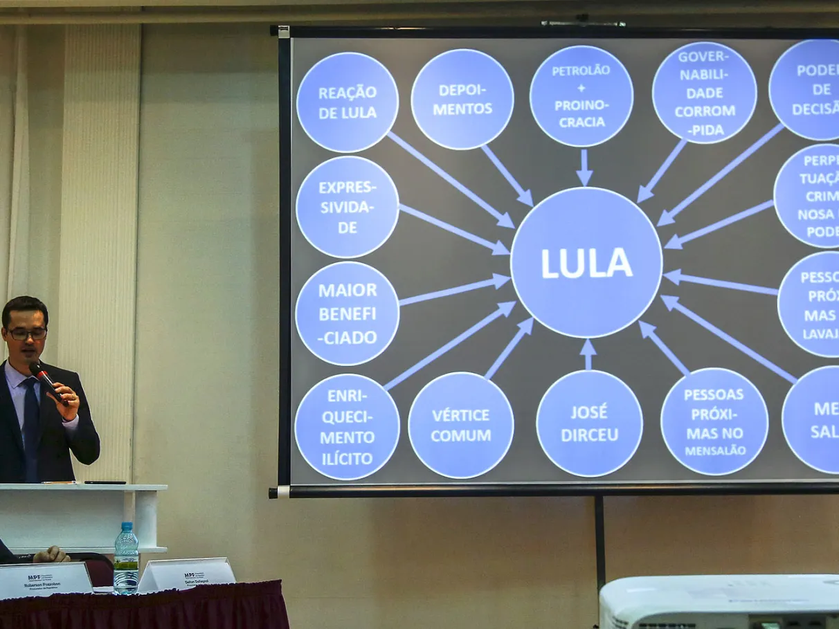 Por caso do PowerPoint, Dallagnol tem 15 dias para pagar R$ 135 mil a Lula