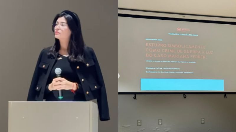 Ao concluir Direito, Mariana Ferrer usa próprio caso em TCC e recebe nota máxima 