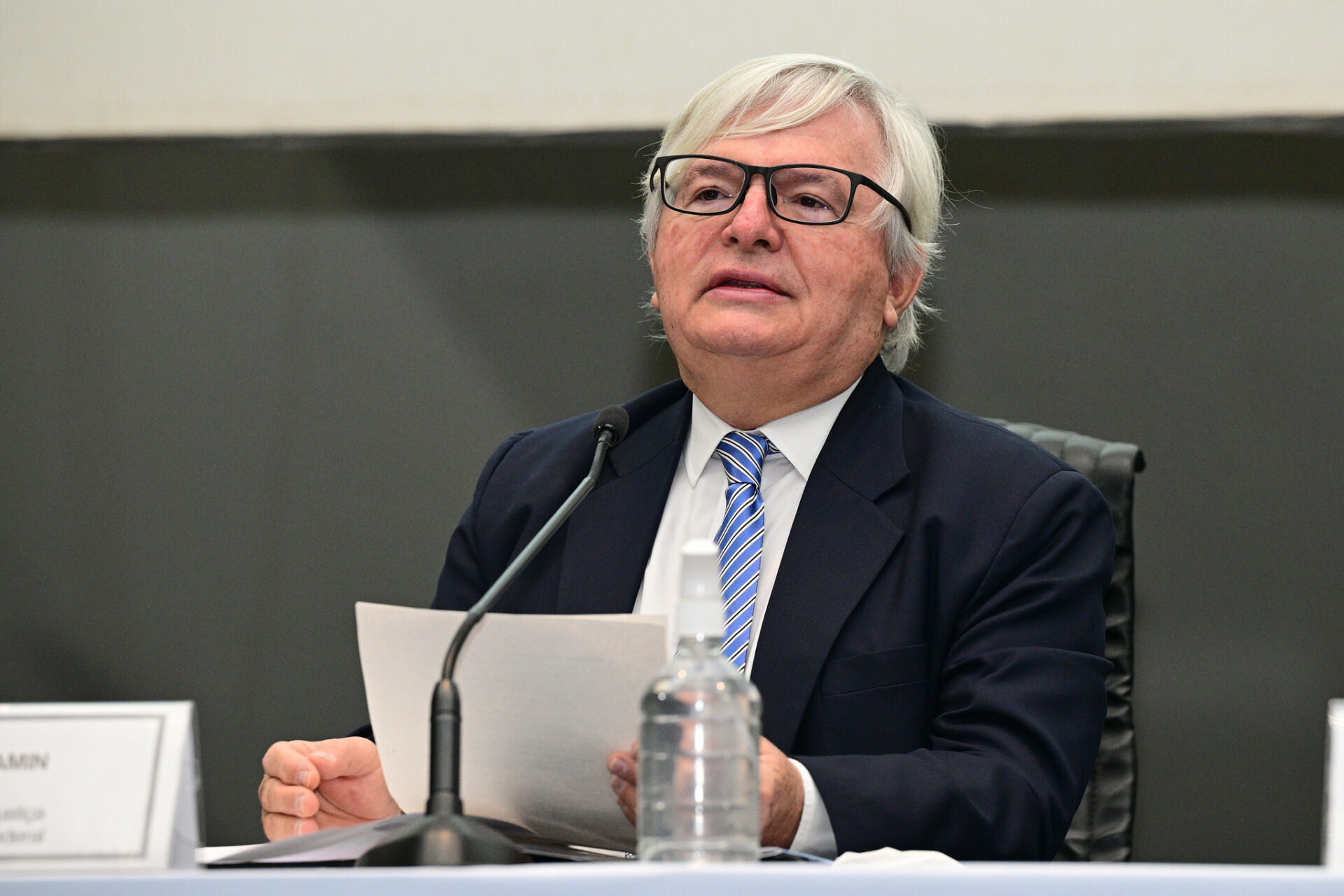 Herman Benjamin, presidente do STJ, defende transparência e integridade do Judiciário para manter confiança social