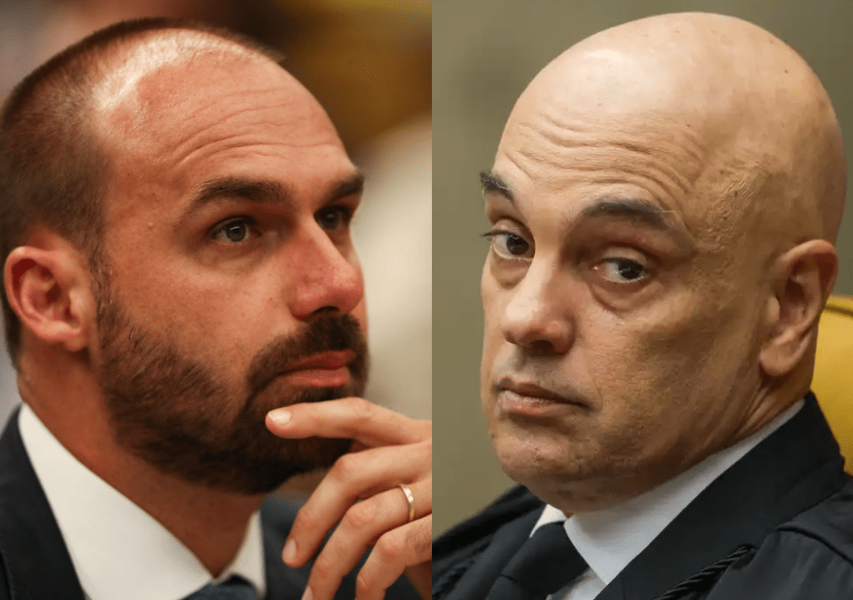 Moraes ordena notificação a Eduardo Bolsonaro nos EUA e diz que viagem visa 'evitar aplicação da lei penal'