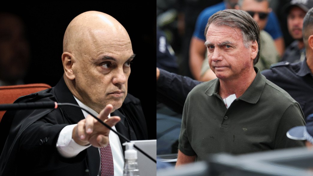 Moraes nega pedido da defesa e mantém prisão domiciliar de Bolsonaro