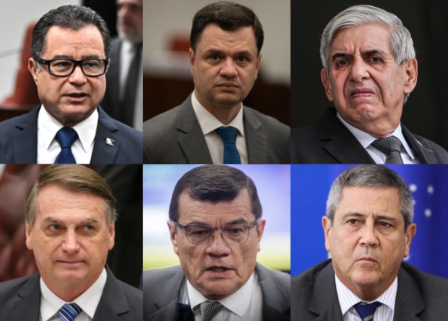 Bolsonaro e mais 5 réus do núcleo 1 da trama golpista passam por audiência de custódia nesta quarta-feira (26)